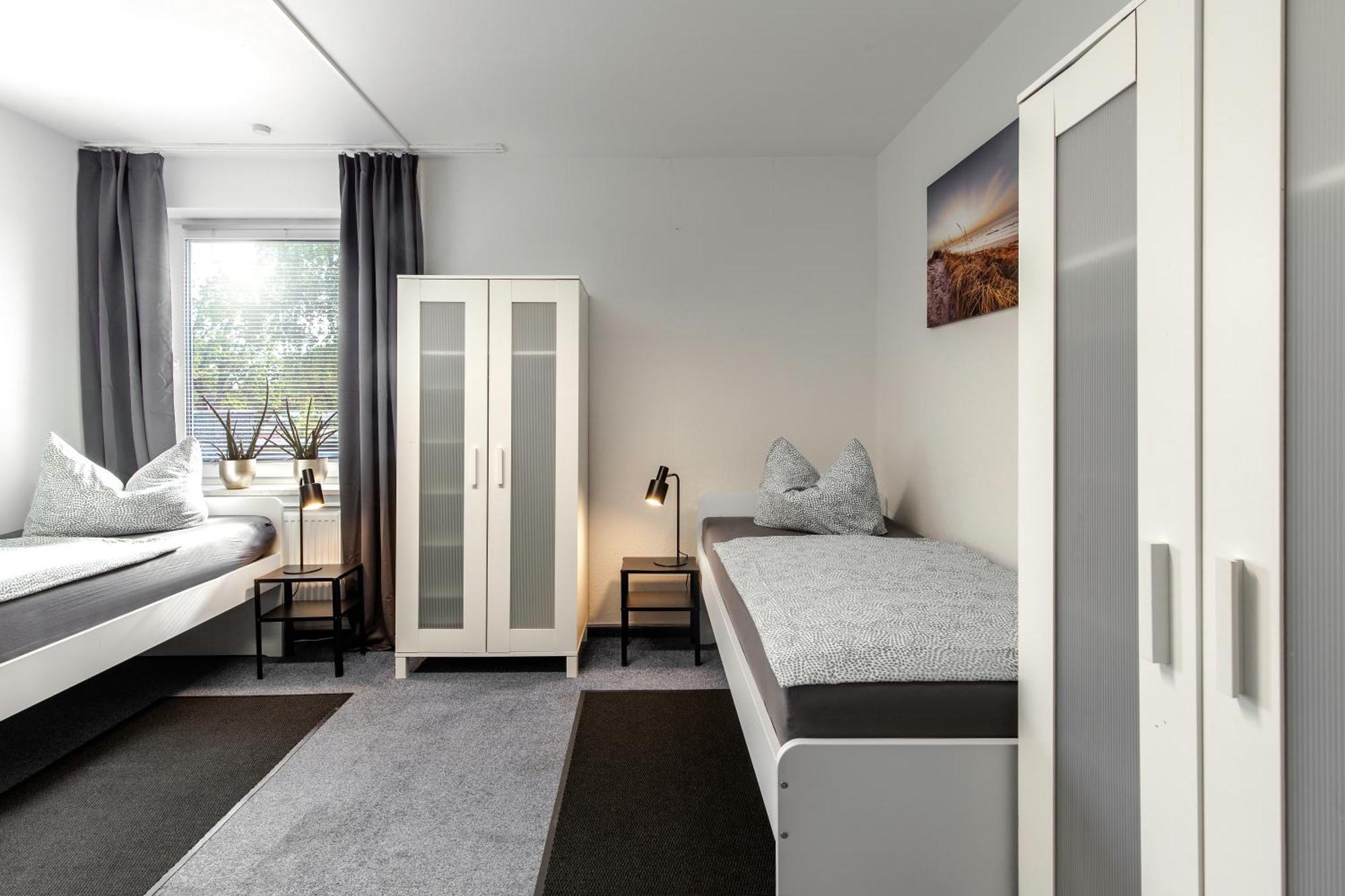 Ferienwohnung Arkadia Zentrale ノルダーシュテット エクステリア 写真